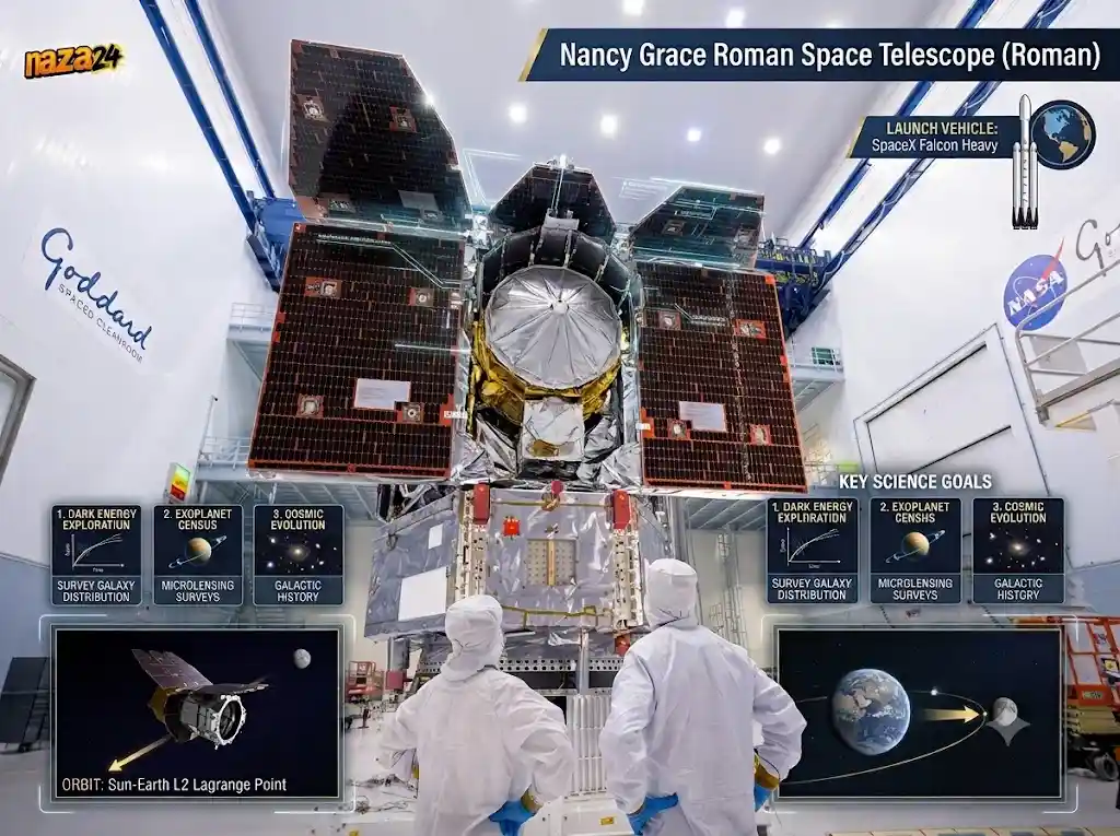 นาซาชวนสื่อเกาะติดปล่อยกล้องโทรทรรศน์อวกาศโรมัน-naza24