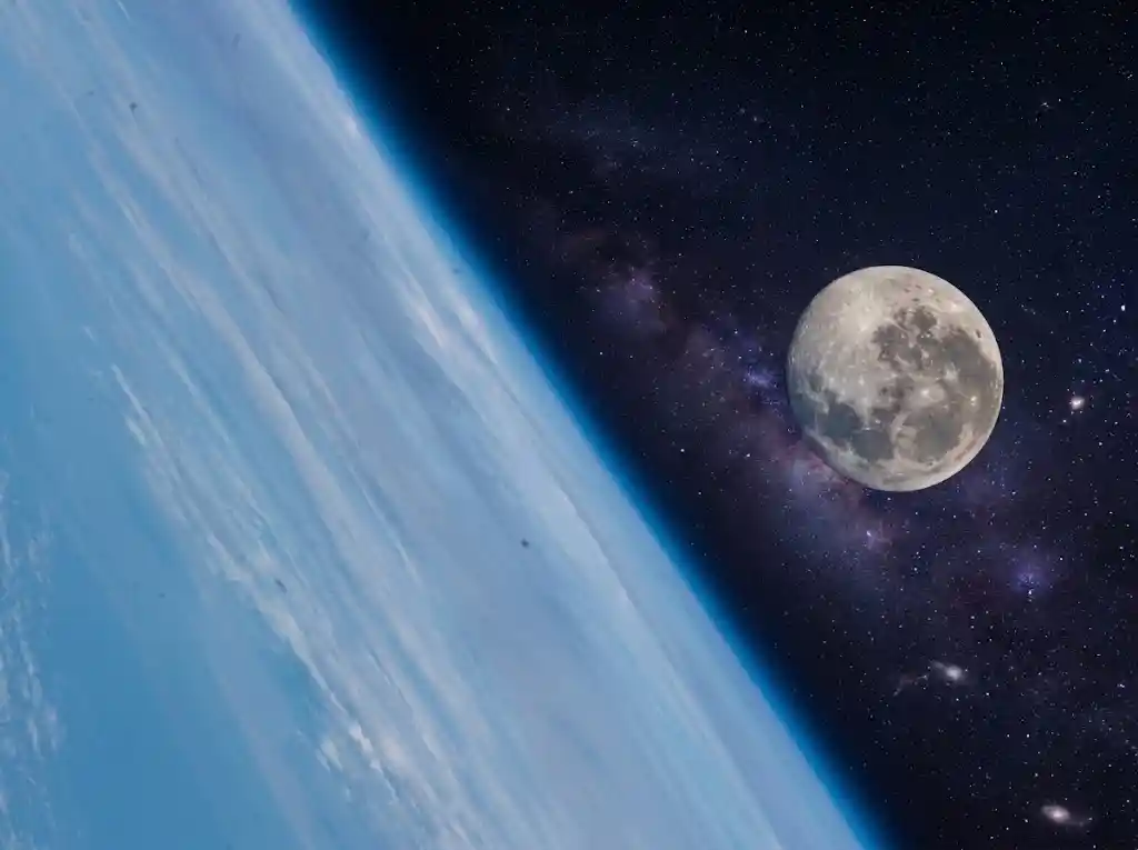 ลูกเรือ ISS วิจัยสุขภาพ ถ่ายภาพดวงจันทร์ | Naza24