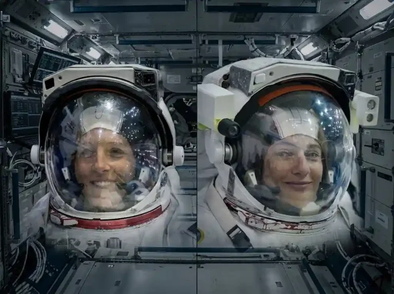 สองนักบิน ESA-NASA เริ่มเดินอวกาศซ่อมระบบนำทาง ISS | Naza24
