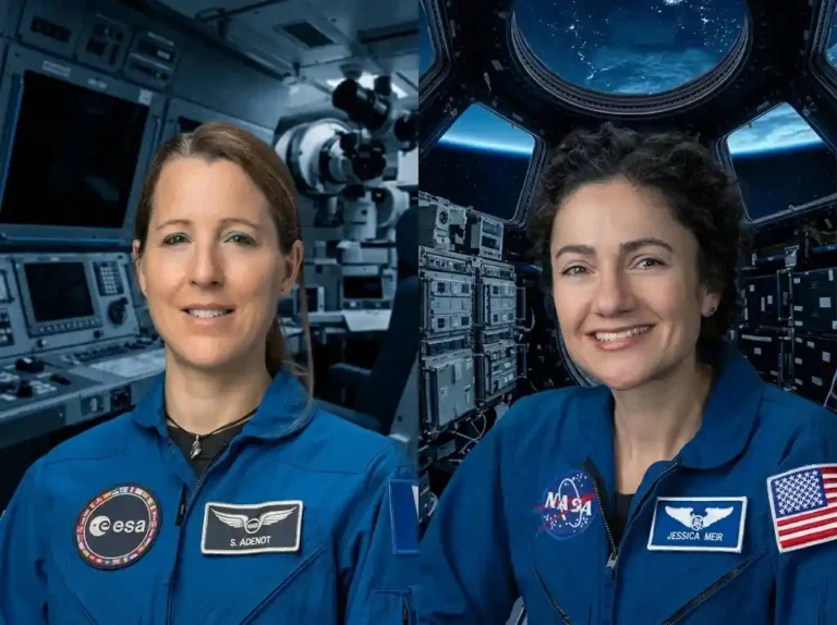 สองนักบินหญิง ISS พร้อมลุยเดินอวกาศซ่อมระบบนำทาง | Naza24